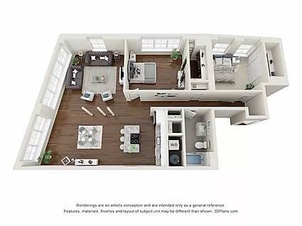 Apartment 201 - 61 Columbia St
