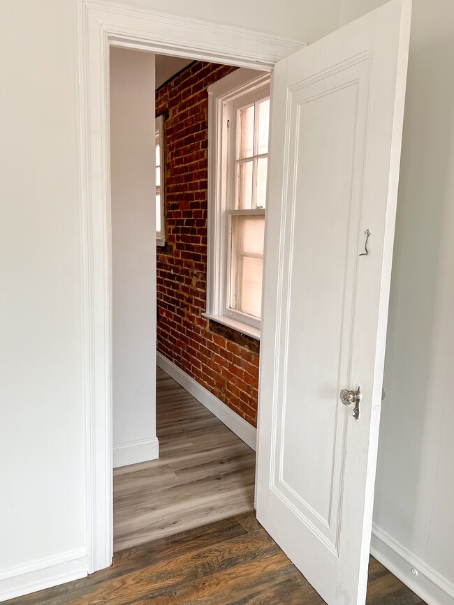 Entry into bathroom off bedroom - 325 N Duke St