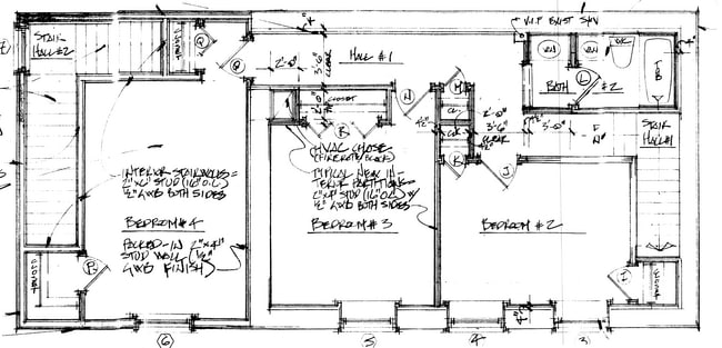 Floor Plan 2nd floor - 3407 Race St