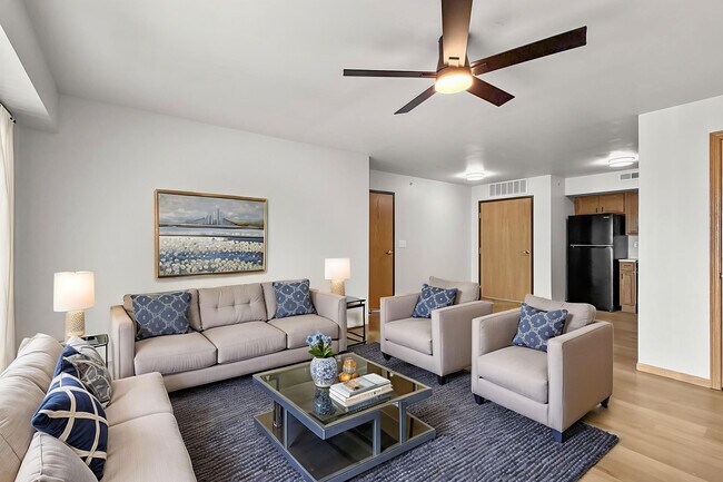 Sala de estar - Prairie Bend Apartments