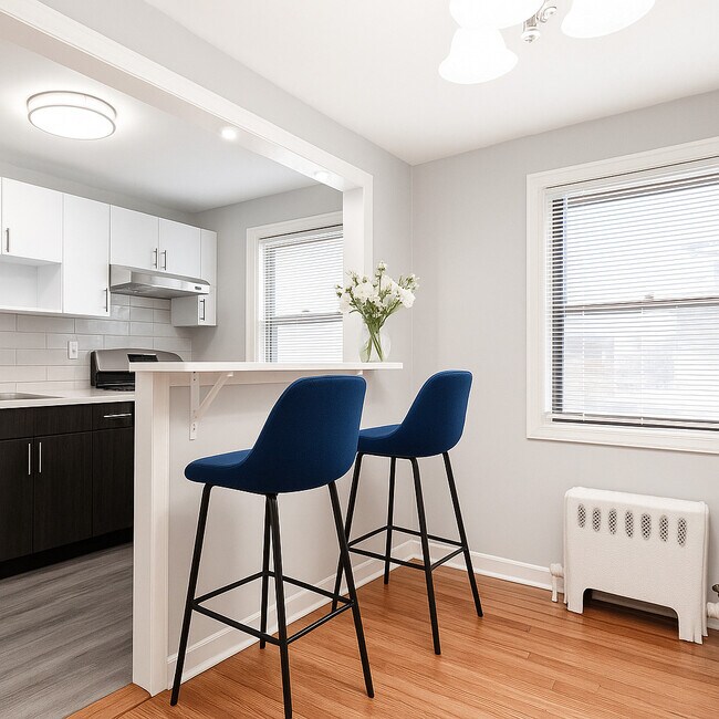 Isla de cocina - The Crossings at Maywood Apartments