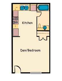 Plano de planta - University Suites