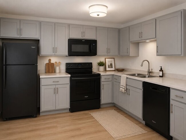 Remodeled Kitchen - VDH Apartments