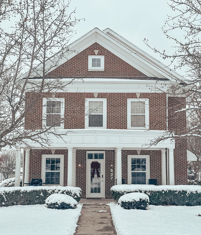 Winter Exterior - Courtyard Village Apartments