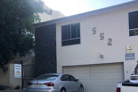 Front of building - 552 E San Jose Ave