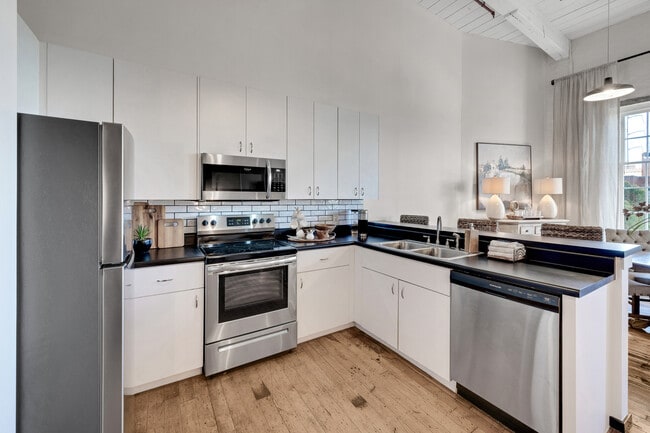 Model - Kitchen - Enterprise Mill Apartments