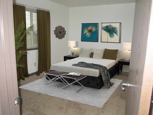 bedroom - Eastland Apartments