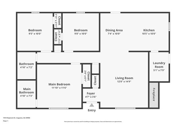 Foto del edificio - Charming 3-Bedroom Home in Augusta, GA