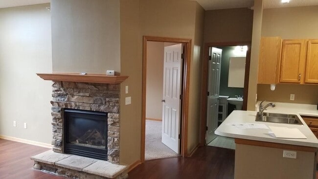 Fireplace, Bed Room, Bath - 9445 Marshall Rd