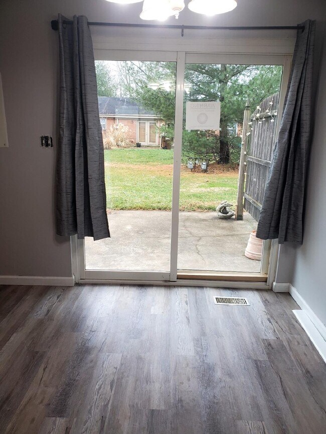 Patio outside - 1208 Case Ave