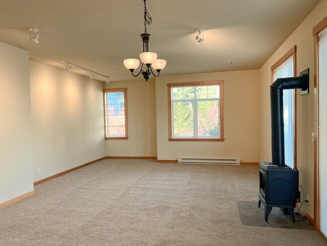 Propane wood stove along with electric heat in each room. - 115 Hall Brothers Loop
