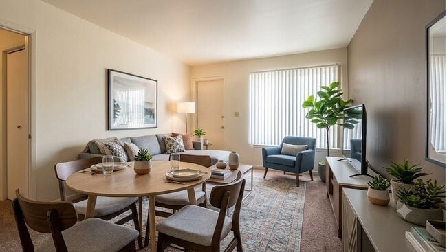 One Bedroom - Livingroom - Diningroom Area - Westgate Manor