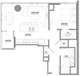 1 Bed/1 Bath-1I-2