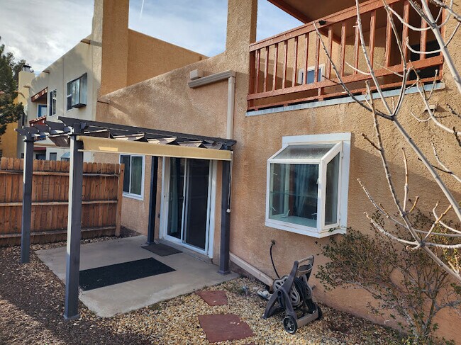 Backyard with Pergola for shade - 6436 Saint Josephs Ave NW