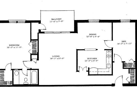 1BR/1BA - Homeland Gardens Apartments