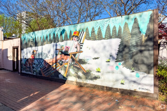 Art Mural in Sweet Auburn.
