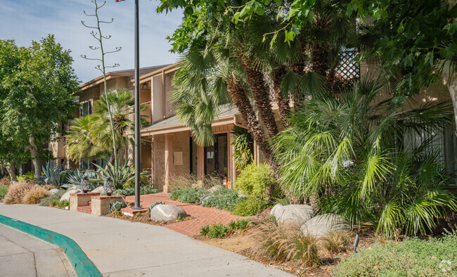 Front Entrance Landscaping - 55+ Valley Oaks Village Senior Apartments