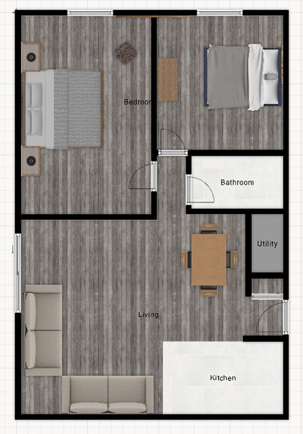 Deux chambres, aile nord - Mordini Residential