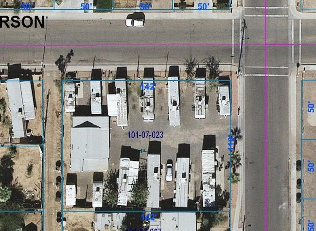 Aerial Photo - Tolleson Mobile Home Park