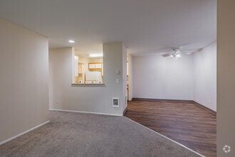 2BR, 1BA - 920SF - Living Room - Westbury Apartments