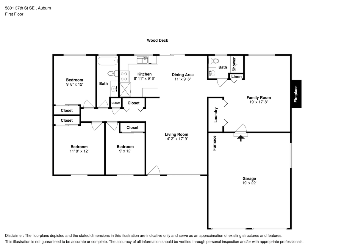 5801 37th St SE - House Rental in Auburn, WA | Apartments.com