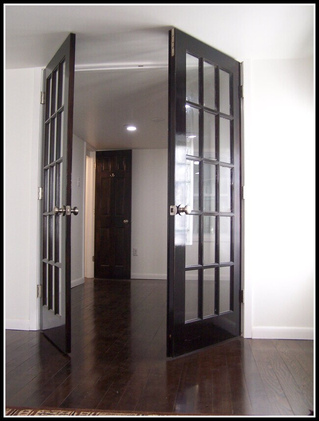 Unit#1 French Doors/Bedroom - 1424 W 25th Ave