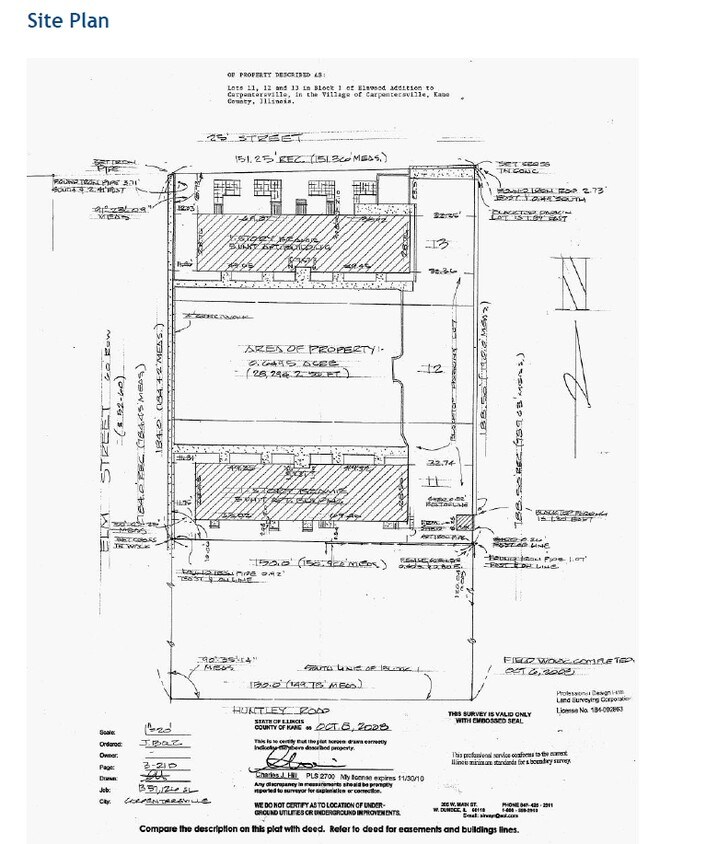 Site Plan - 52-60 Elm St