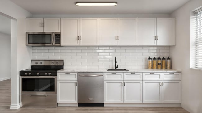 Rendering of Southgate's Brand New 2BR Kitchen - August 2026 - Southgate Gardens Apartments