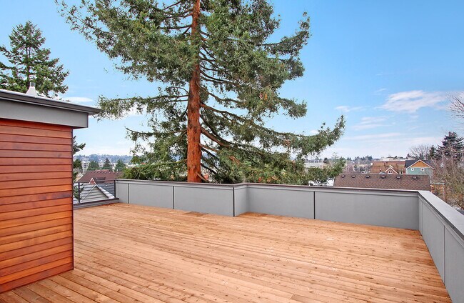 600+ sq foot roof deck, with some furniture included - 2042 NW 62nd St