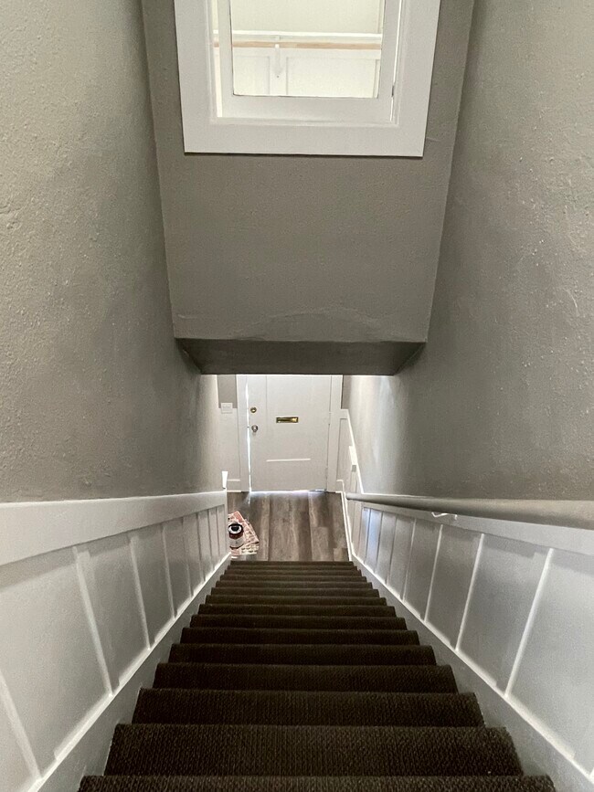 Upper unit stairwell - 1129 W 18th St