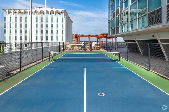 Rooftop Pickleball Court - 250 Douglas Place