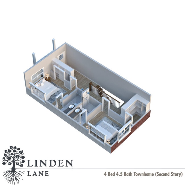 Plano de planta - Linden Lane