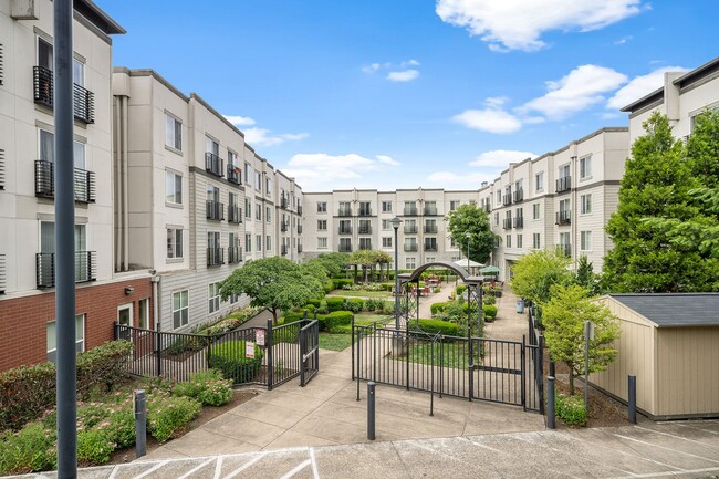 Courtyard at Heights at Columbia Knoll - Heights at Columbia Knoll Senior Apartments