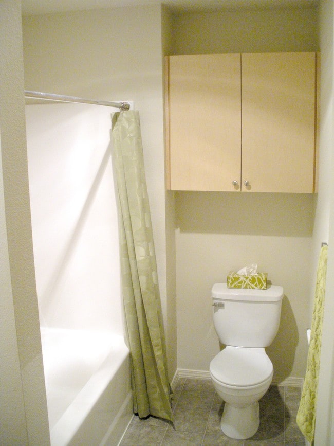 Quartz Light Bathroom - Stoneplace Apartment Homes