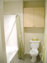 Quartz Light Bathroom - Stoneplace Apartment Homes