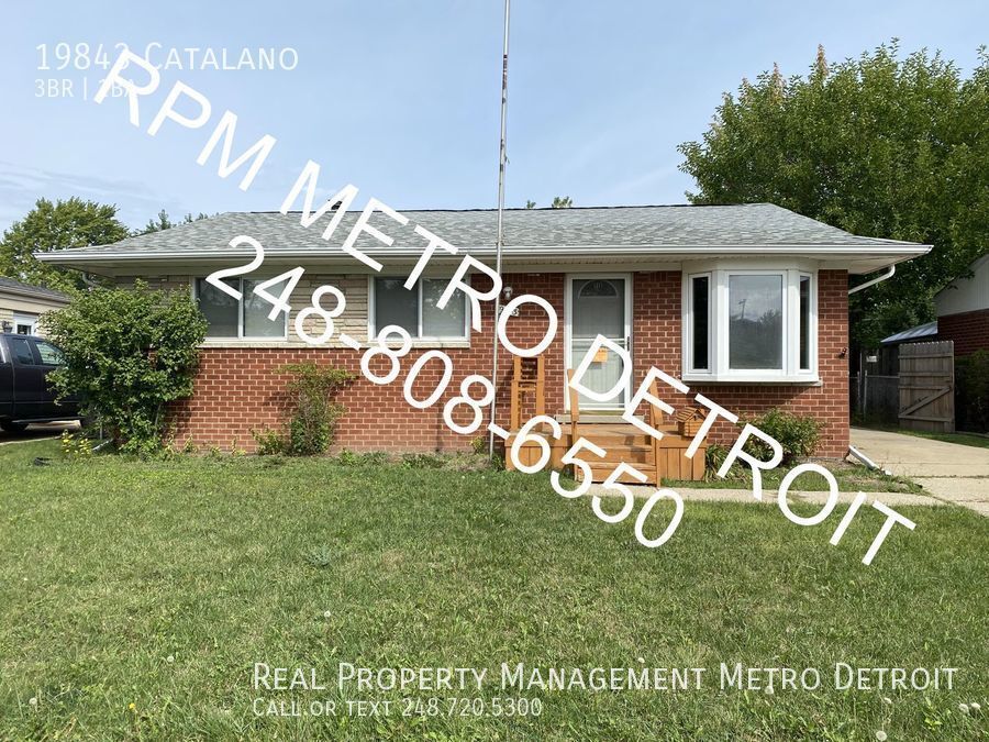 3 BEDROOM RANCH In Clinton Township House Rental in Clinton Township