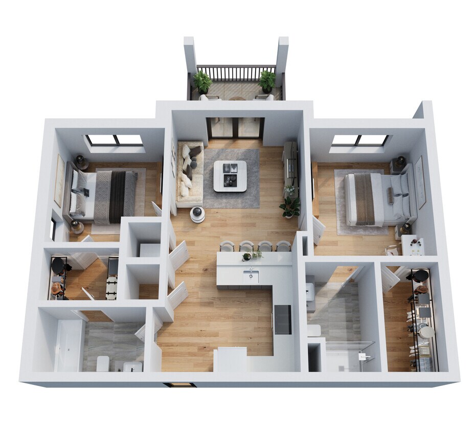 2 habitaciones - Hearthstone at Autumn Hollow