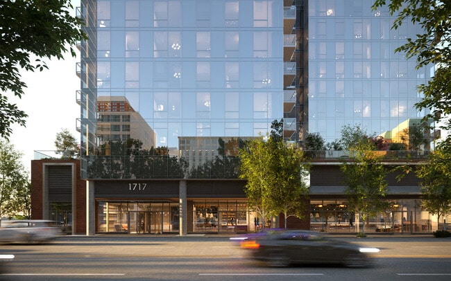 1717 Michigan - Street Level Rendering - Neveseno