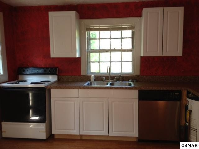New cabinets (painted tan now) - 213 S Old Sevierville Pike