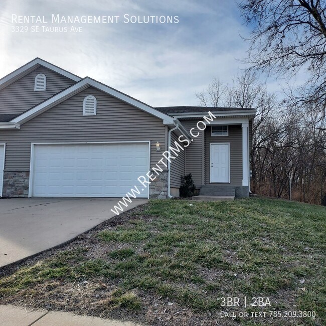 Building Photo - 3 BED/2 BATH DUPLEX- Shawnee Heights Schoo...