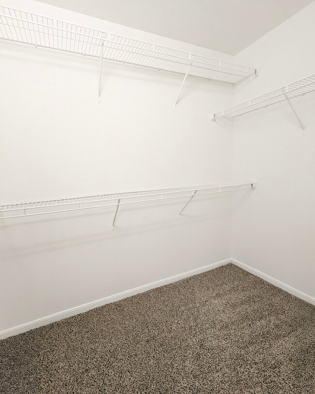 Walk in Closet - Woodland Hills Luxury Apartments