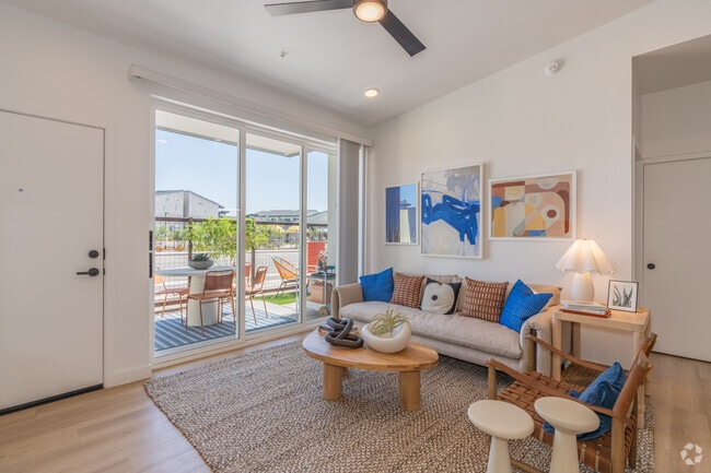 Aloha - 2BR, 2BA - 902SF - Living Room - Lanai