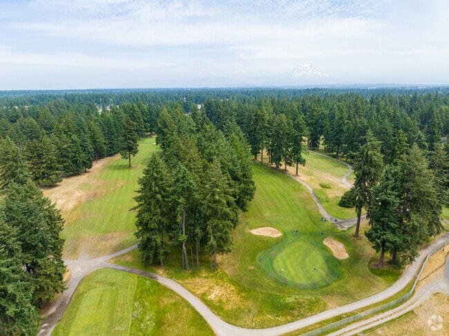 Lake Spanaway Golf Course is highly sought after.