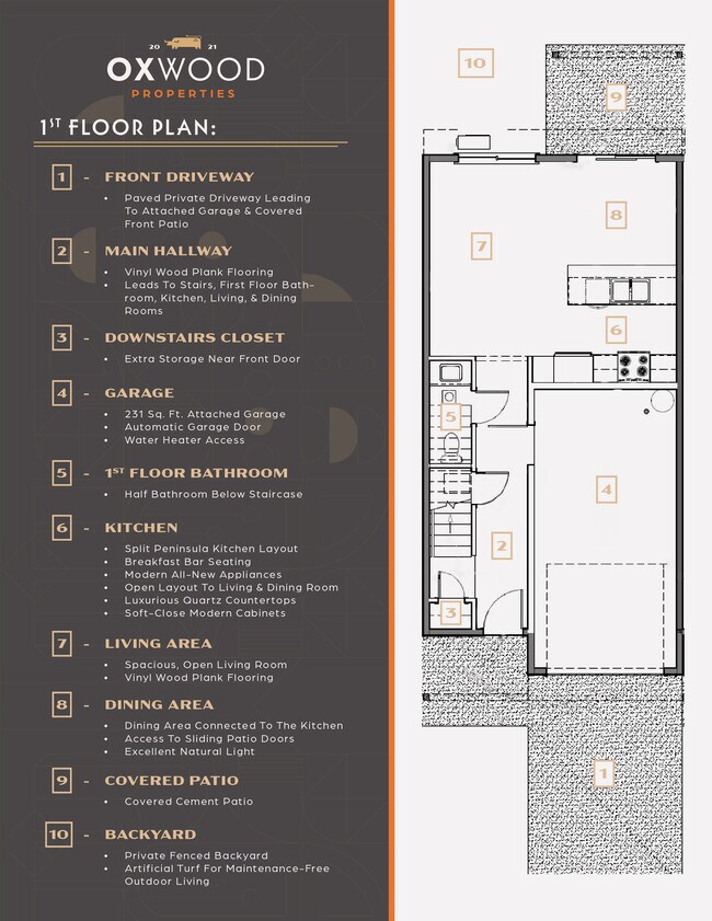 First Floor Plan - 150 74th St