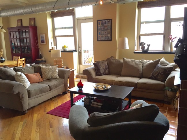 Living Room - 500 S Clinton St