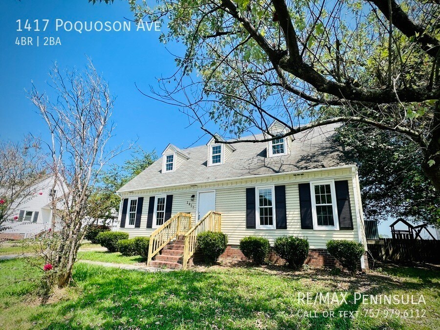 4bed, 2bath Cape Cod in Poquoson! House Rental in Poquoson, VA