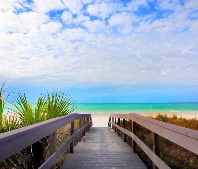 Sunset Beach is one of Treasure Island's three main beaches
