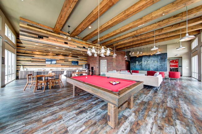 Community Game Room with Billiards Table | Apartments for rent in Nashville, TN | 909 Flats - 909 Flats