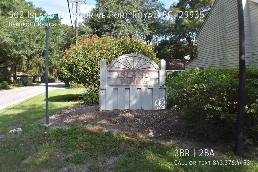 502 Island Pines Drive Port Royal, SC 29935 House Rental in Port