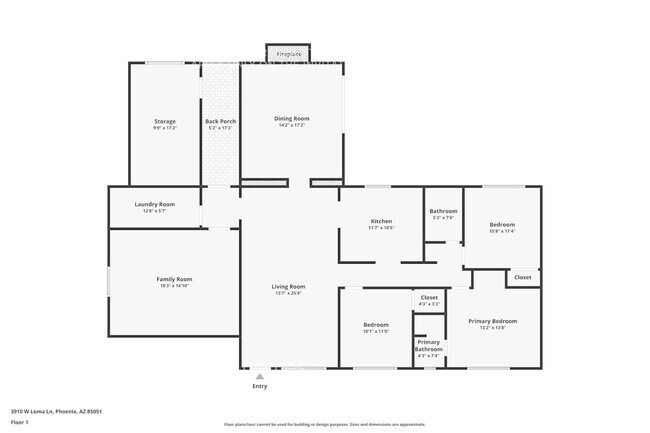 Foto del edificio - 3910 W Loma Ln